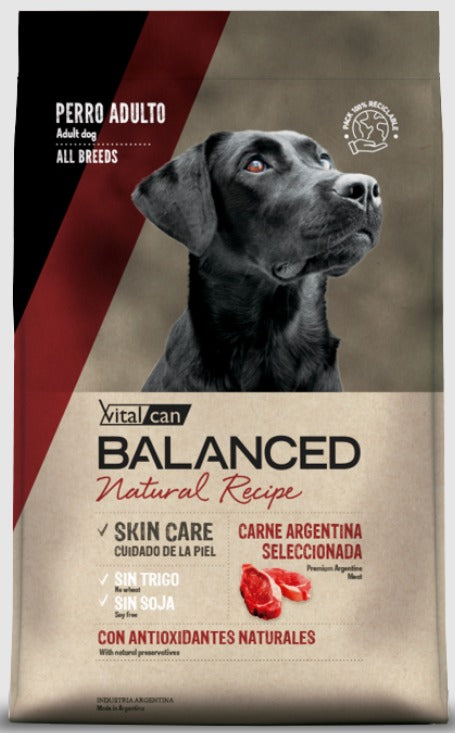 Balanced Natural Recipe Carne Argentina Seleccionada 3 kg